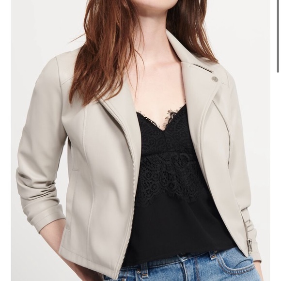 Dynamite Faux Leather Moto Jacket